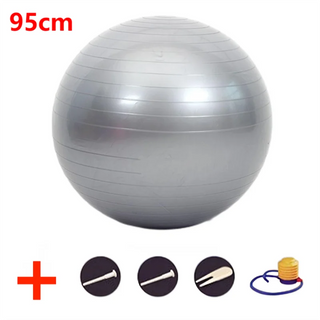 Buy 95cm-silver Anti-Burst Yoga Ball