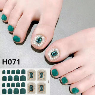 Buy h071 22Tips/Sheet Toenail Sticker