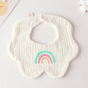 Cotton Gauze Baby Print Bibs Infant Bib