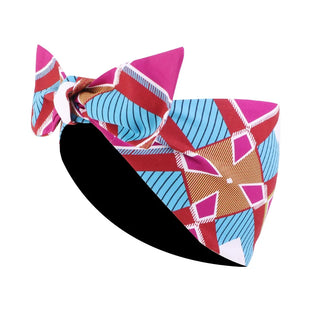 Buy 1002f-hot-pink African Pattern Print Headband