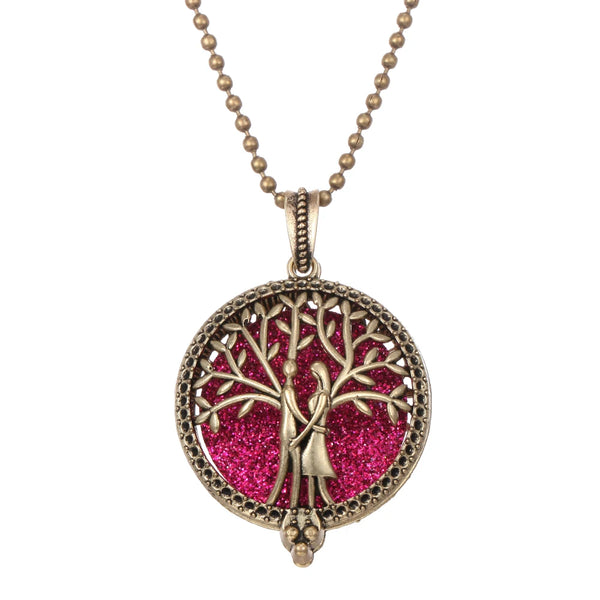 Aromatherapy Necklace Tree of Life