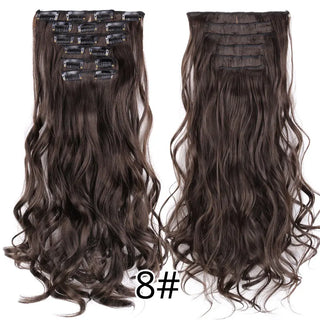 Buy 8 22Inch Synthetic Long Curly 16Clips Clip in Hair Extensions