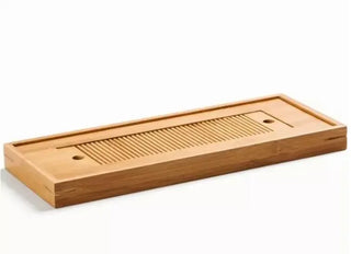 Buy a-l-38-5x15-2x3cm Bamboo  Tray High Quality 25*14*3.5cm Chinese Solid Tea Tray Household Tea Board Chahai /Tea Table WF