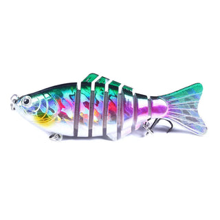 Buy c3 10cm 15.6g Sinking Wobblers 7 Segments Pesca Fishing Lures Multi Jointed Swimbait Hard Bait Fishing Tackle Bass Isca Crankbait