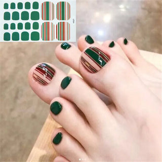 Buy h027 22Tips/Sheet Toenail Sticker