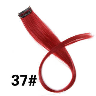 Buy 37 Color Ombre Straight Hair Extension Clip in Hairpieces