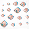 Acrylic Press Toe Nails