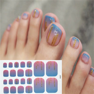 Buy h007 22Tips/Sheet Toenail Sticker