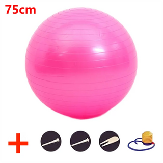 Buy 75cm-pink Anti-Burst Yoga Ball