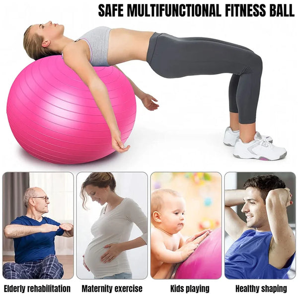 Anti-Burst Yoga Ball