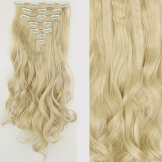 Buy 16-6131 22Inch Long Straight Wavy Hair Extension 7Pcs/Set 16 Clips