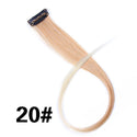 Color Ombre Straight Hair Extension Clip in Hairpieces