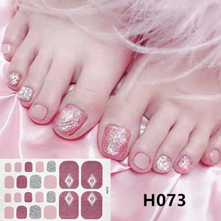 Buy h073 22Tips/Sheet Toenail Sticker