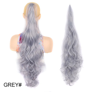 Buy grey Synthetic PonyTail