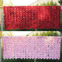 Artificial Flower Fence Hedge Wall