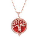 Aromatherapy Necklace Tree of Life