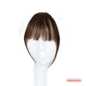 100% Human Hair Invisible Air Bangs Hair Clip-In Extension