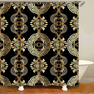 Buy only-shower-curtain2 Modern Geometric Shower Curtain Set