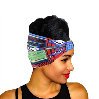 Buy 184b-geo African Pattern Print Headband