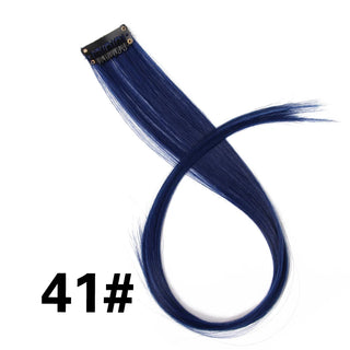 Buy 41 Color Ombre Straight Hair Extension Clip in Hairpieces