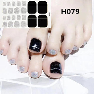 Buy h079 22Tips/Sheet Toenail Sticker