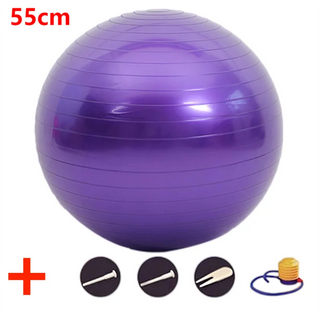 Buy 55cm-purple Anti-Burst Yoga Ball