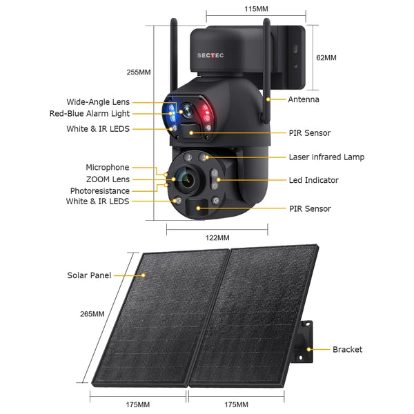 4G Surveillance Camera