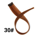 Color Ombre Straight Hair Extension Clip in Hairpieces