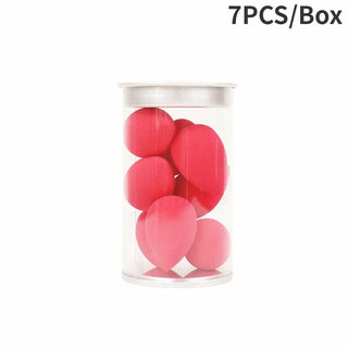 Buy red-7pcs Mini Makeup Sponge