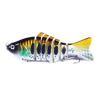 Buy c2 10cm 15.6g Sinking Wobblers 7 Segments Pesca Fishing Lures Multi Jointed Swimbait Hard Bait Fishing Tackle Bass Isca Crankbait