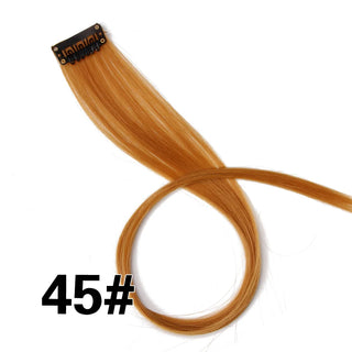 Buy 45 Color Ombre Straight Hair Extension Clip in Hairpieces