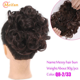 Buy 2-33 Curly Chignon With Comb Clips