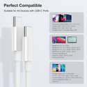 3FT USB-C to USB-C Fast Charging Cable