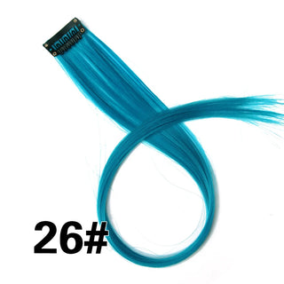 Buy 26 Color Ombre Straight Hair Extension Clip in Hairpieces