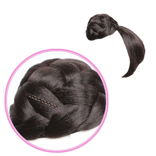 Buy dome-2-4 Synthetic Hair Buns With Bangs