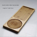 Bamboo  Tray High Quality 25*14*3.5cm Chinese Solid Tea Tray Household Tea Board Chahai /Tea Table WF