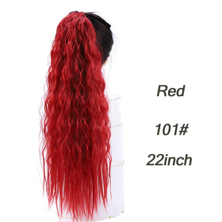 Buy 4-30hl Synthetic 22inch Drawstring Ponytail Extensions