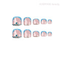 Acrylic Press Toe Nails