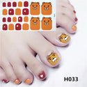 22Tips/Sheet Toenail Sticker