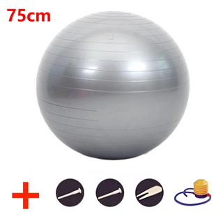 Buy 75cm-silver Anti-Burst Yoga Ball