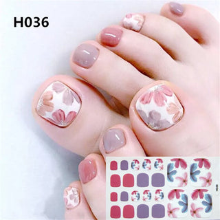 Buy h036 22Tips/Sheet Toenail Sticker