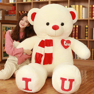 Buy 12 100cm Plush Toy Teddy Bear Giant  T Shirt Soft Stuffed Animals Pillow Dolls Grilfriend Kids Wife Birthday Valentines Day Decor