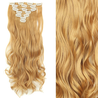 Buy 27 22Inch Long Straight Wavy Hair Extension 7Pcs/Set 16 Clips