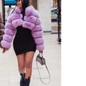 MAOMAOKONG 2023 Trend New Real Fur Coat Natural Fox Fur Women's Winter Coats Short Jackets Female Clothing Vests Fashion