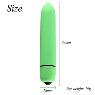 Buy 10-speed-green 10 Speed Mini Bullet  G Spot Vibration