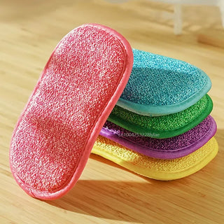 Non-Scratch Microfiber Sponge