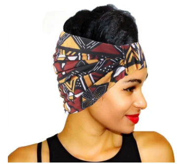 African Pattern Print Headband