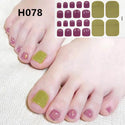 22Tips/Sheet Toenail Sticker