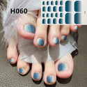 22Tips/Sheet Toenail Sticker