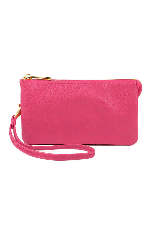 005 - Leather Wallet With Detachable Wristlet